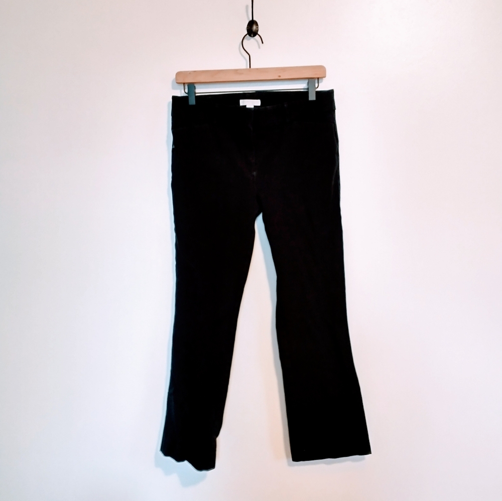 New York and Company black dress pants with front pockets size 10 petite